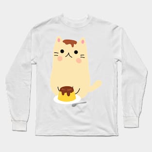Pudding cat Long Sleeve T-Shirt